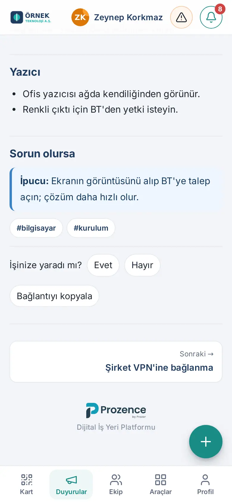 Yazının sonu: İşinize yaradı mı?, Bağlantıyı kopyala ve Sonraki yazı