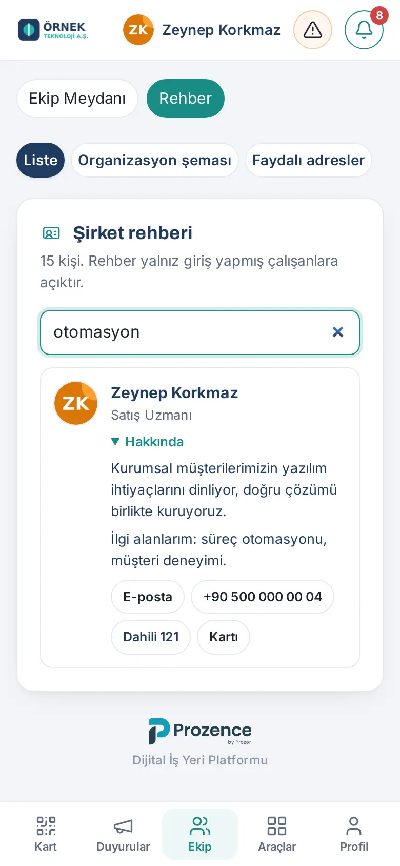Rehberde "otomasyon" araması: Hakkında yazısında geçen kişi bulundu