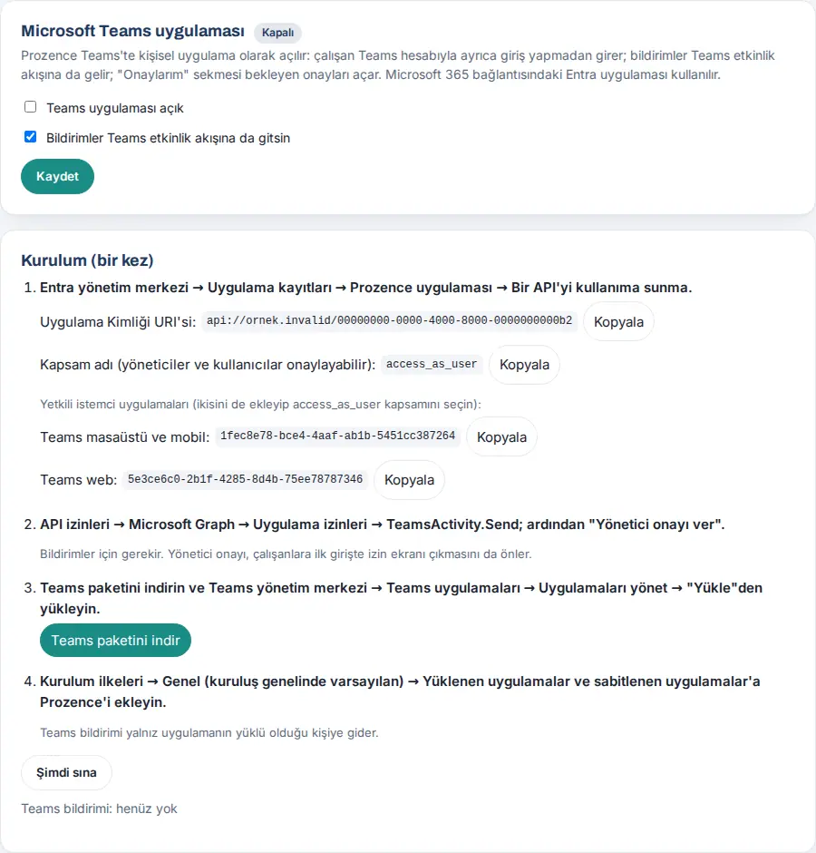 Microsoft Teams: ayarlar ve dört adımlık kurulum (kurgusal uygulama kaydıyla)
