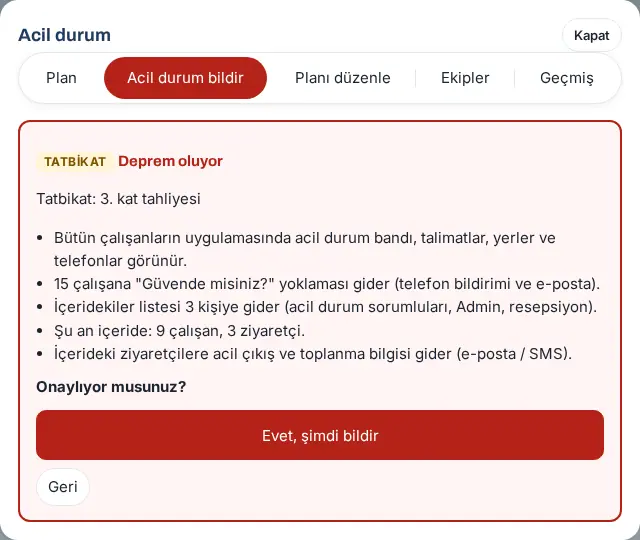 Önizleme: kimlere ne gideceği ve Evet, şimdi bildir